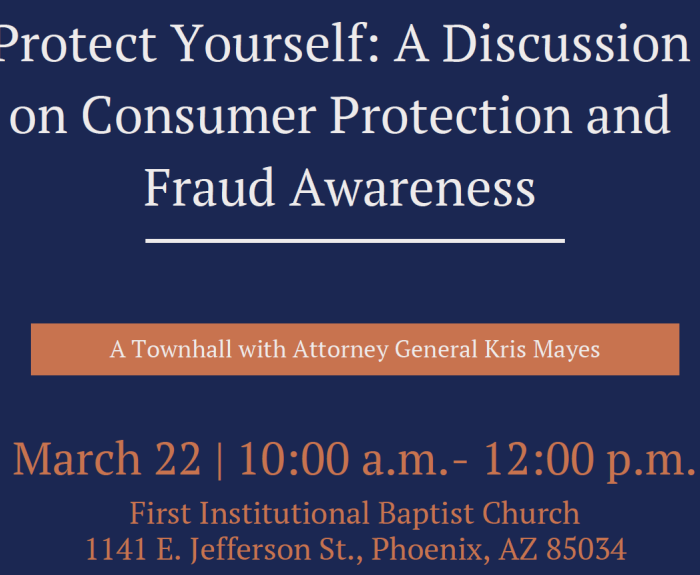 Consumer Protection and Fraud Awareness